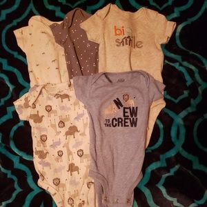 Set of 5 onesies